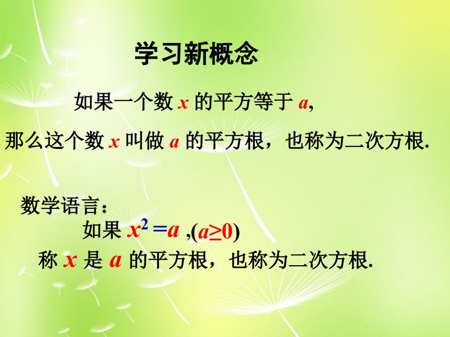 江苏锡长安中学八级数学上册4.1平方根1新苏科.ppt_第4页