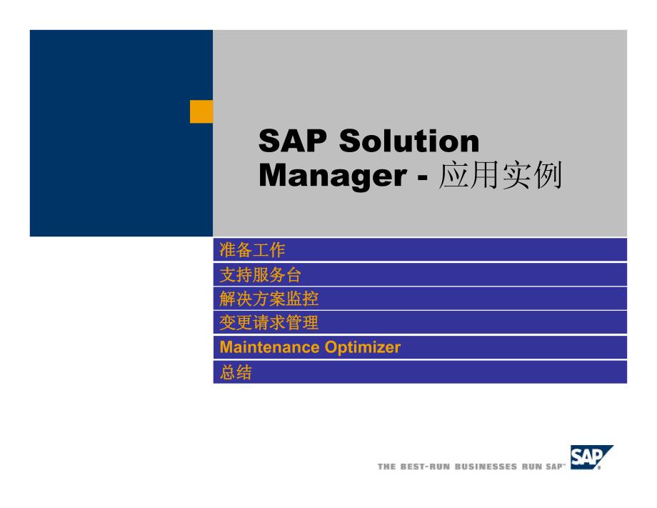 SAP Solution Manager 在SAP运维中的实际应用_第2页