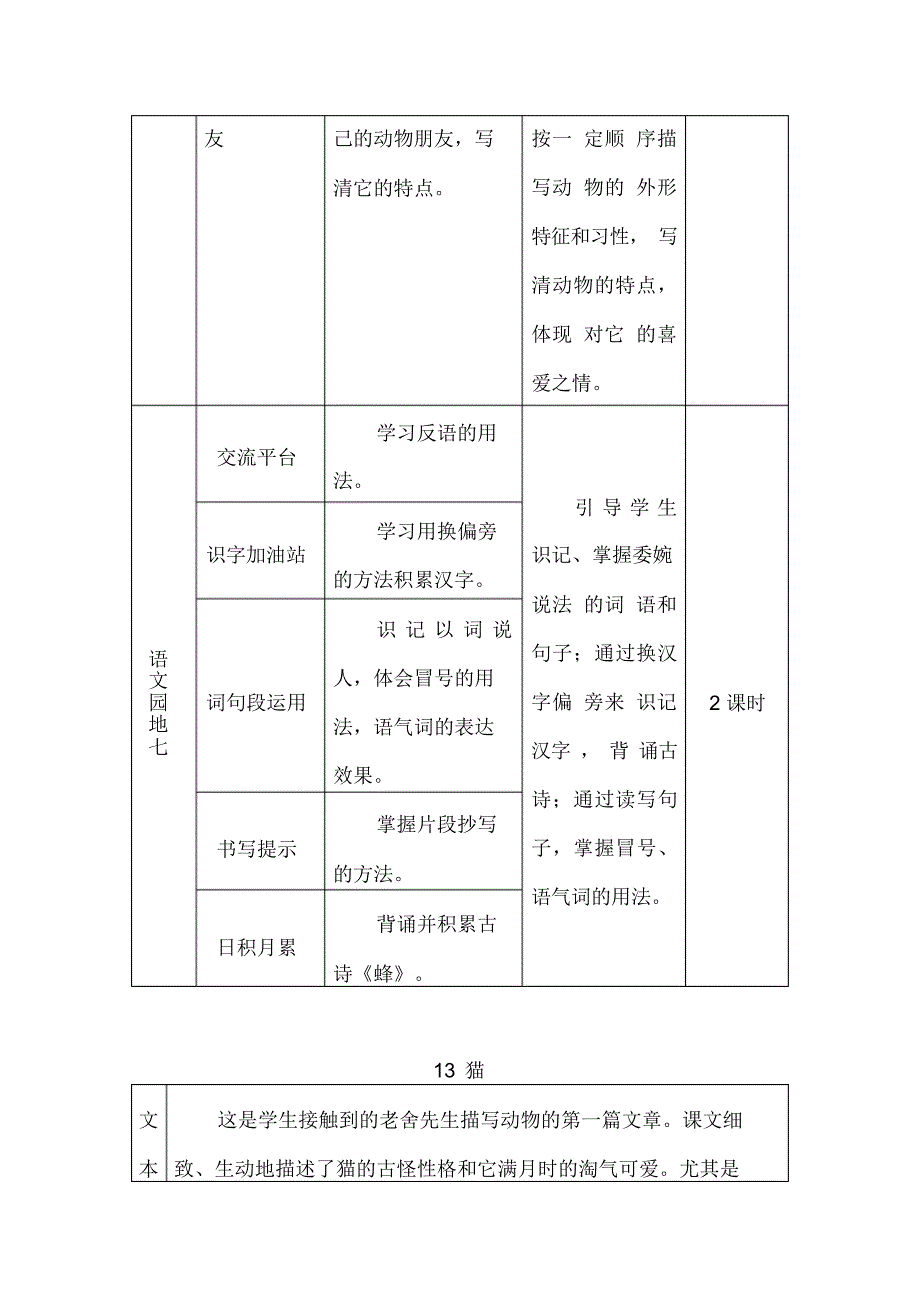 最新 统编版小学四年级下册语文第四单元教材分析_第3页