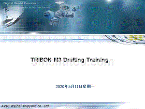 TRIBON M3 DRAFTING 教程(最新)