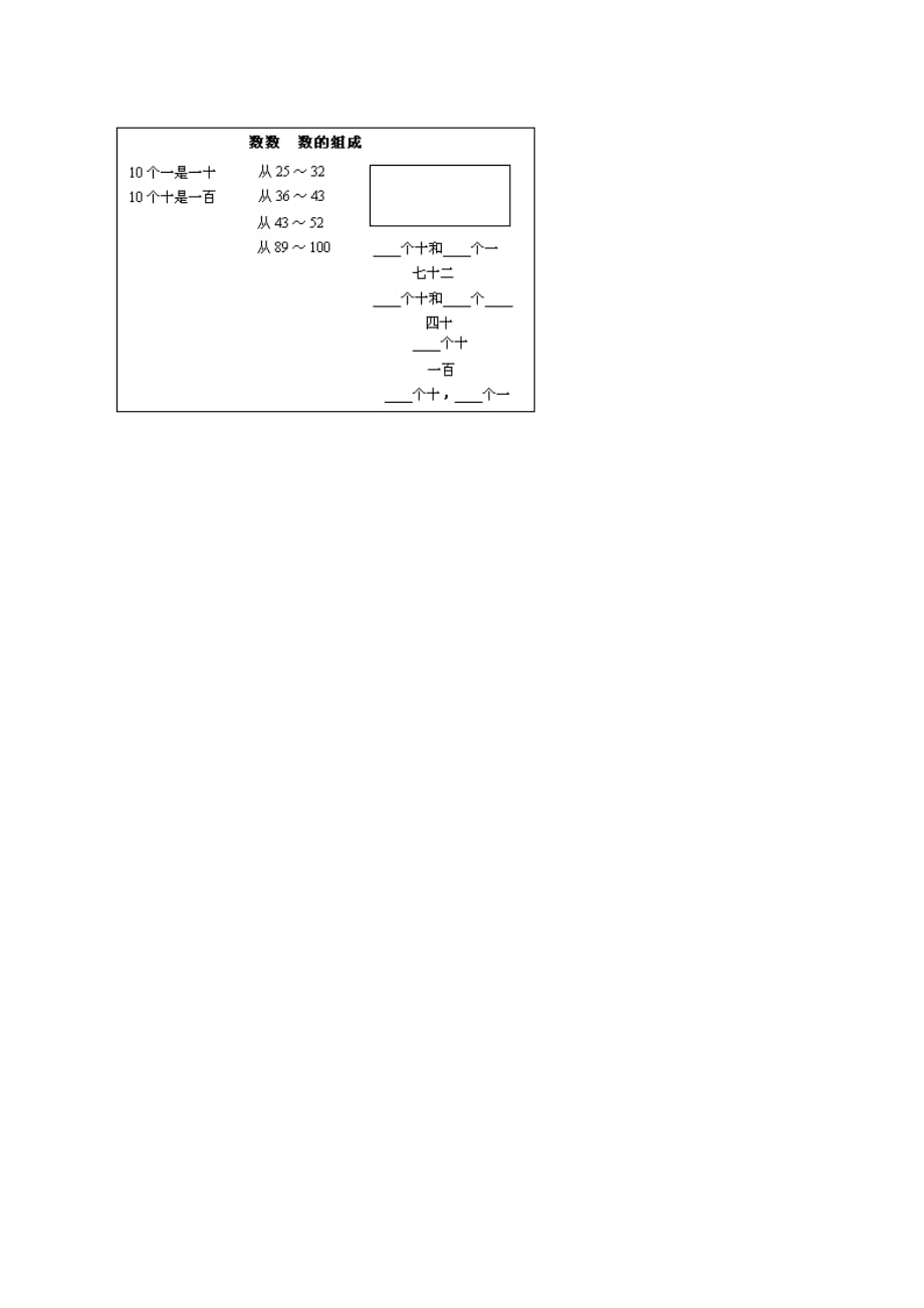 一年级数学下册 100以内的数的读法和写法4教案 人教版_第4页