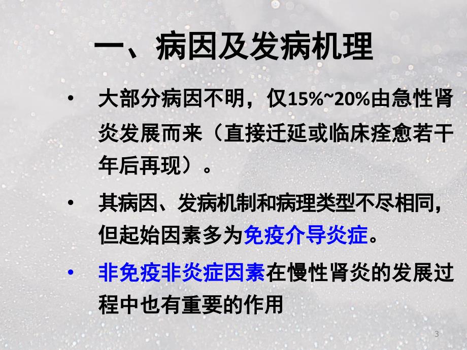 慢性肾炎ppt医学课件_第3页