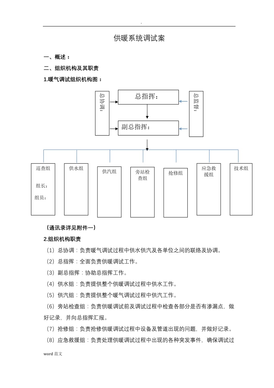 供暖系统调试及方案模板_第2页