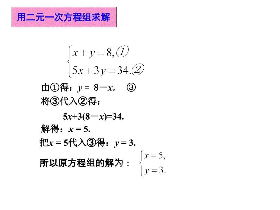 解二元一次方程组1上课讲义_第5页