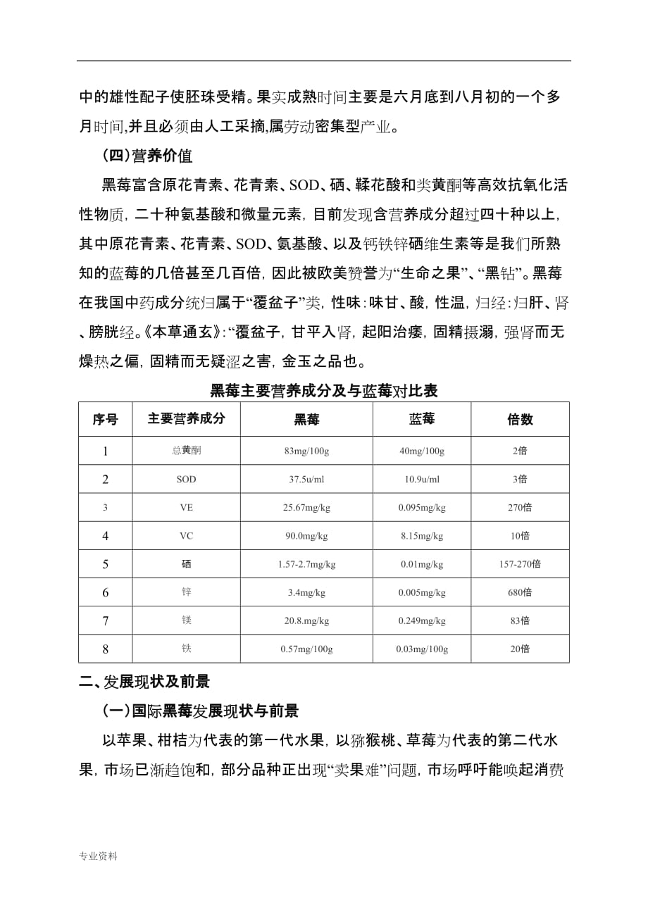 黑莓种植可行性分析报告实施报告_第3页