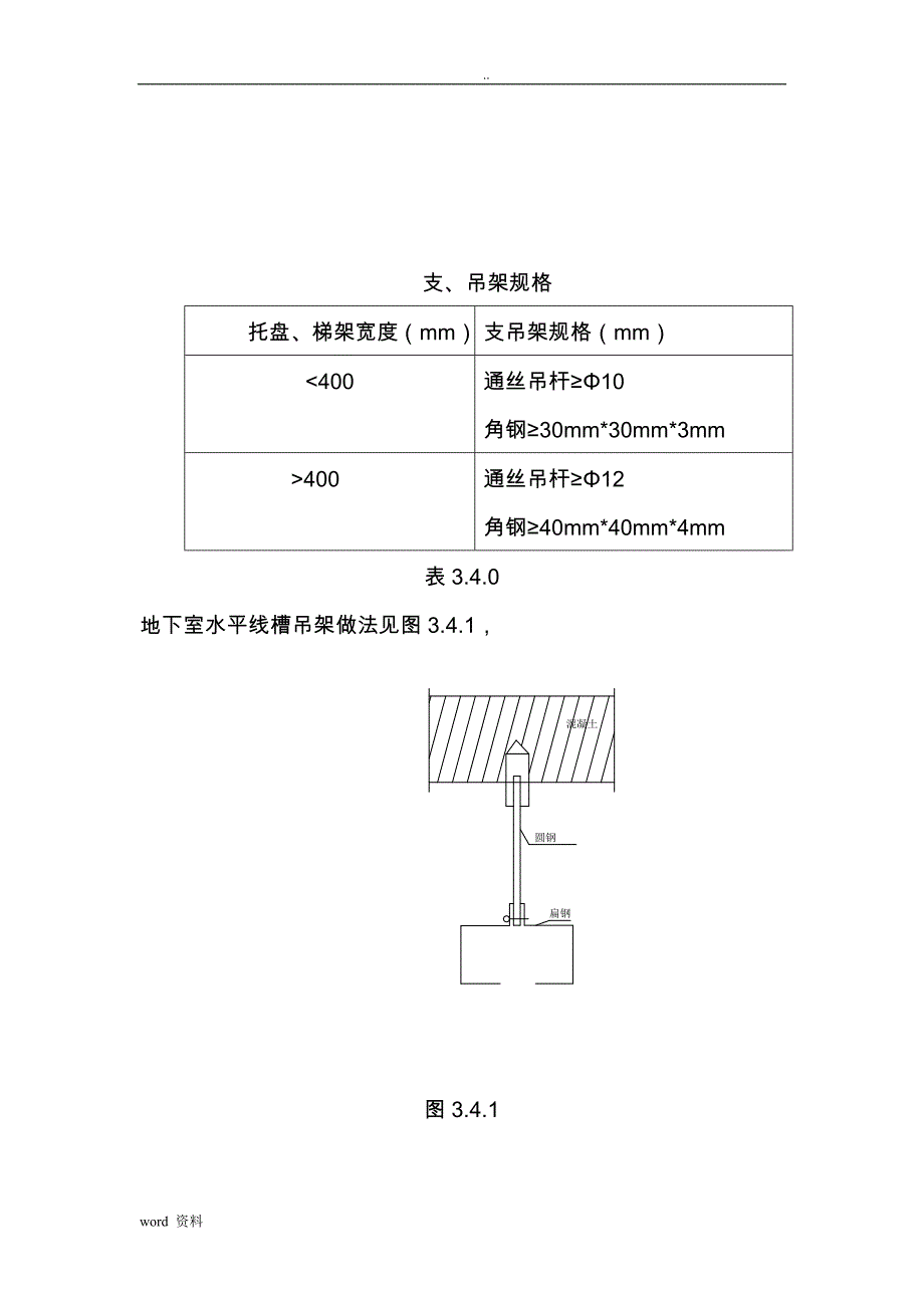 电缆桥架安装施工组织设计精品_第4页