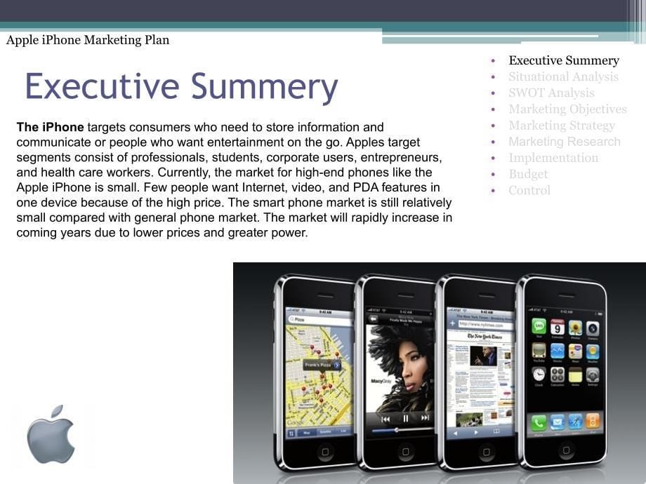 苹果PPT - Apple-iPhone-Marketing-Plan_第5页