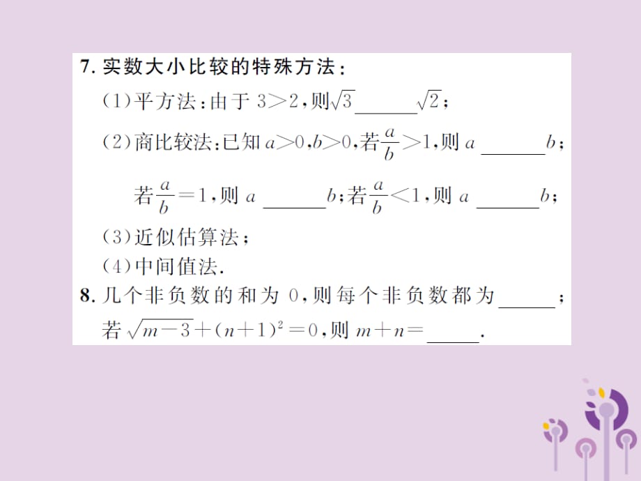 通用中考数学总复习第一章第一节实数第2课时实数的运算与大小比较.ppt_第5页