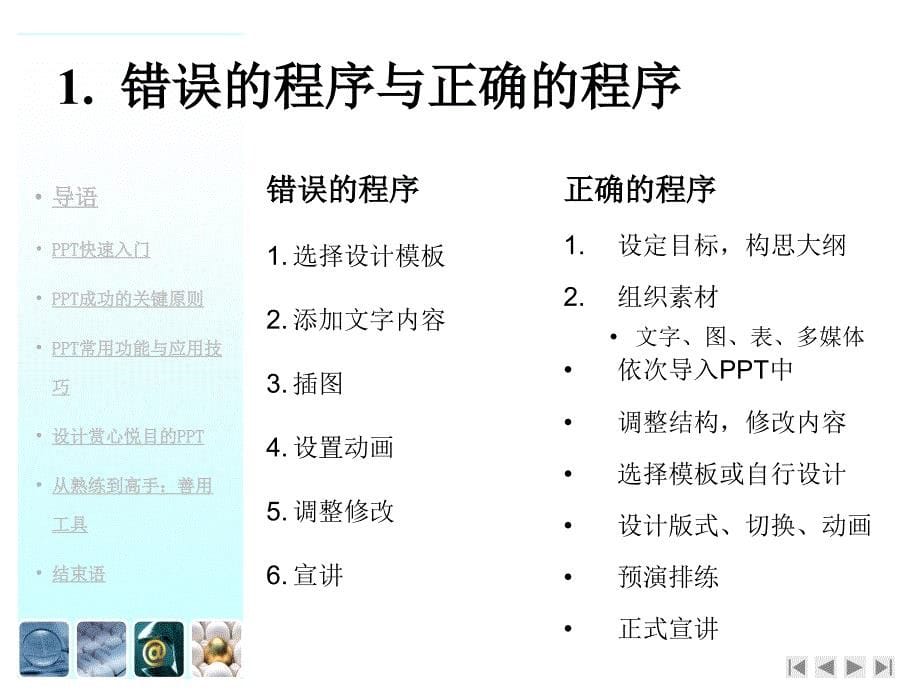 精通PowerPoint使用技巧(基础)_第5页