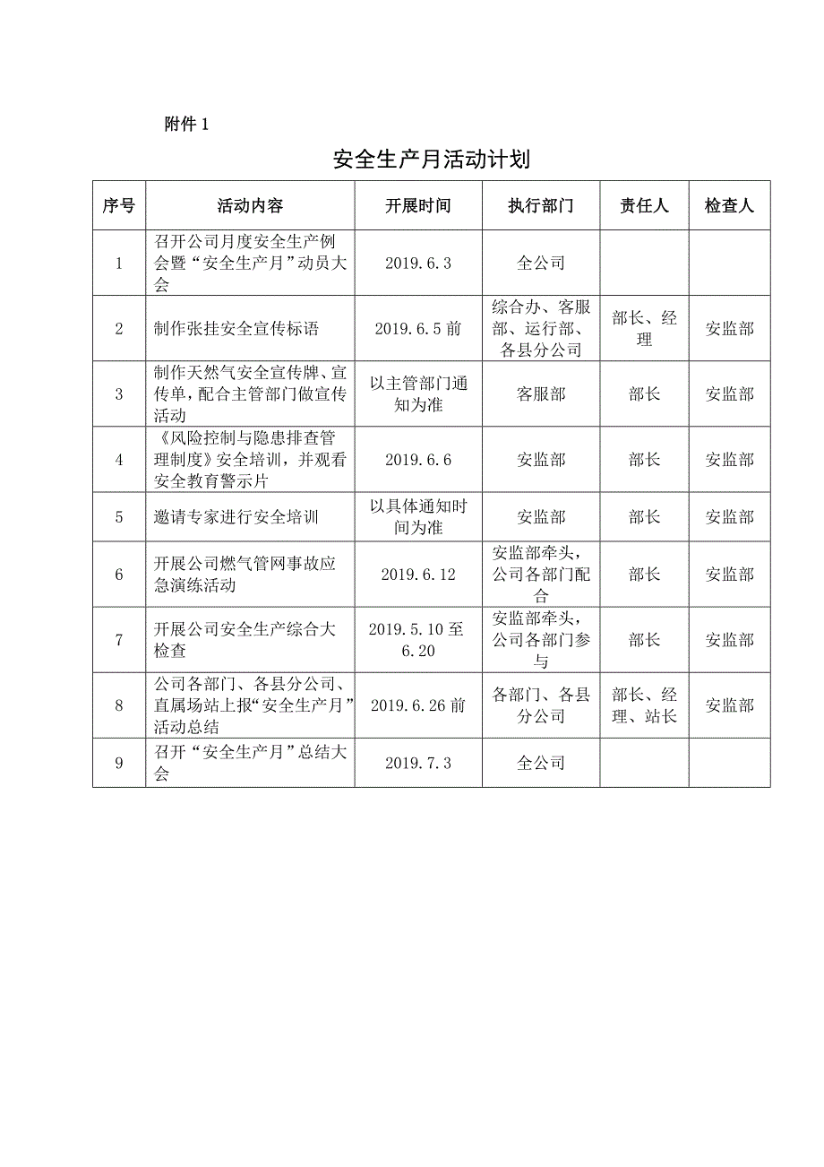 20XX年“安全生产月”活动方案9个模板和总结模板 1个模板（55页）_第4页