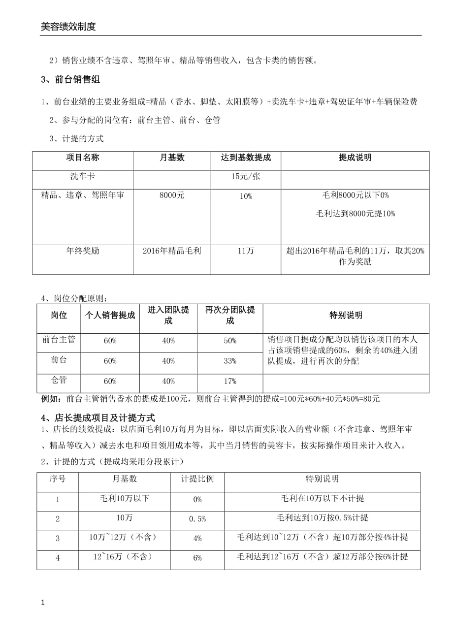 汽车美容店绩效方案2017教学教材_第4页