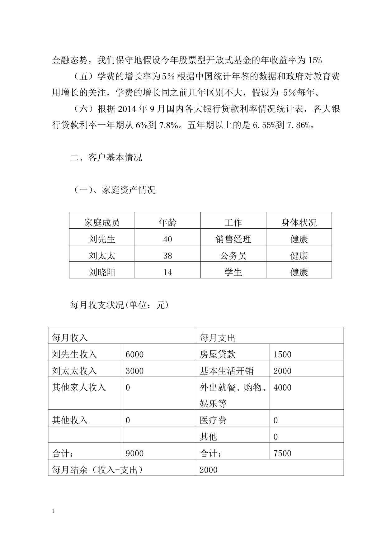 理财规划书幻灯片资料_第5页