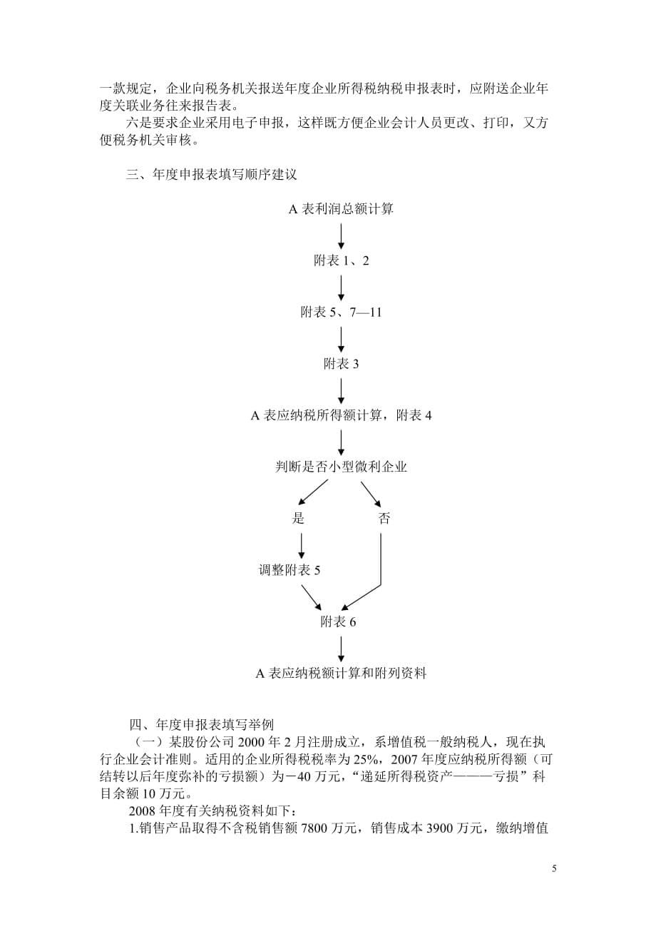 2020年新企业所得税年度申报表培训提纲-新企业所得税法培训提纲精品_第5页