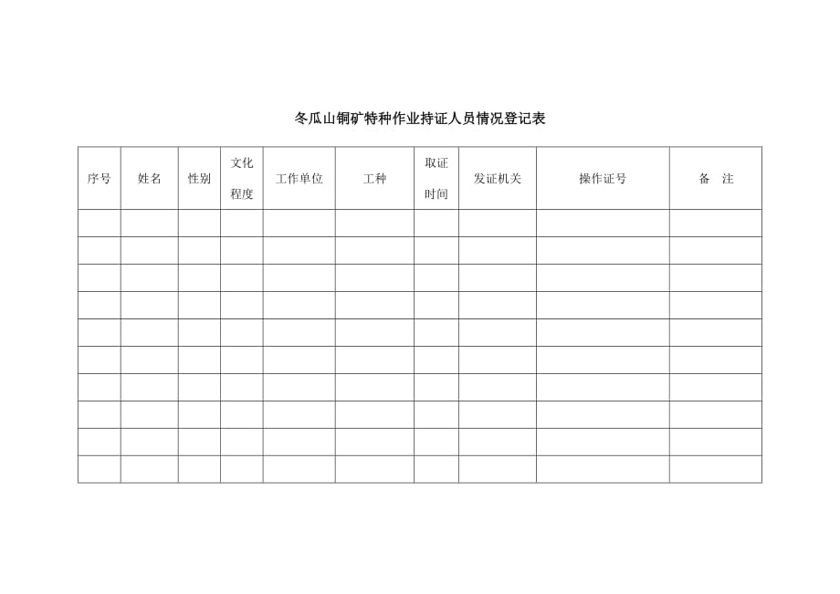 2020年教育培训表格4-13精品_第4页