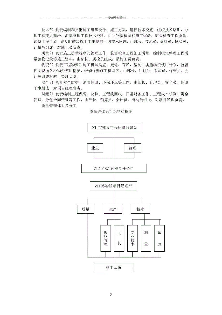 博物馆陈列布展工程施工方案精品版_第3页