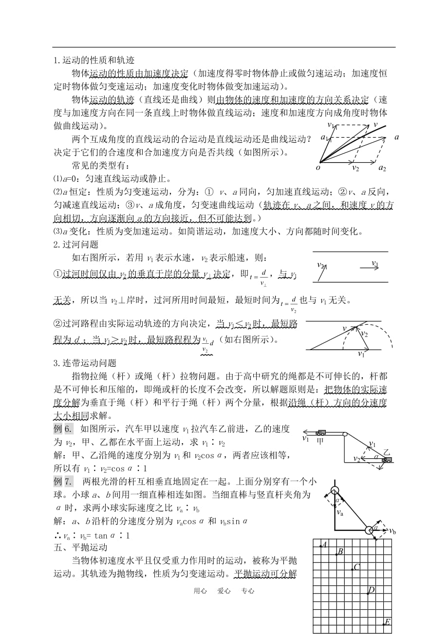 高三物理第一阶段高考总复习第二章 质点的运动教案.doc_第4页