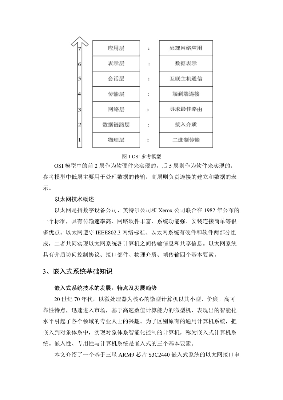 嵌入式 基于ARM9的以太网接口设计_第2页