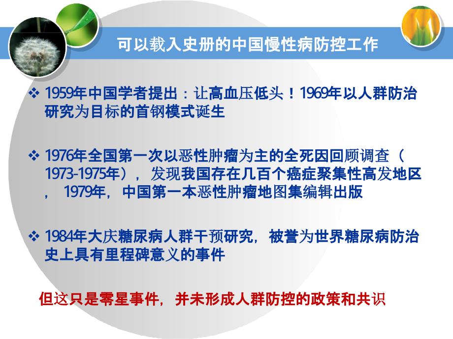 中国慢病防控的历史发展PPT课件_第4页