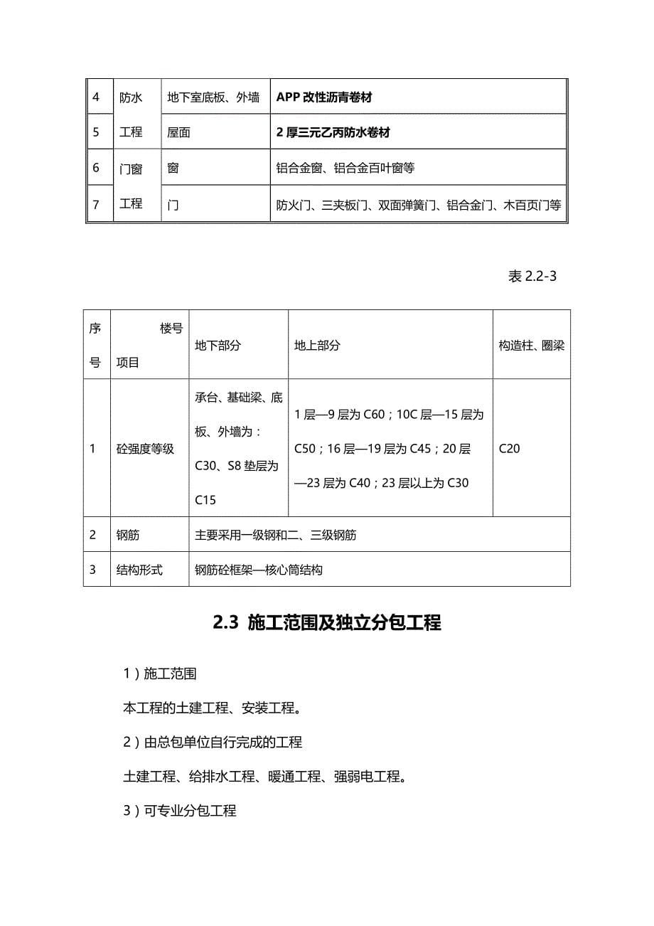 2020年（建筑工程设计）上海酒店工程施工组织设计(鲁班奖、白玉兰奖)_第5页