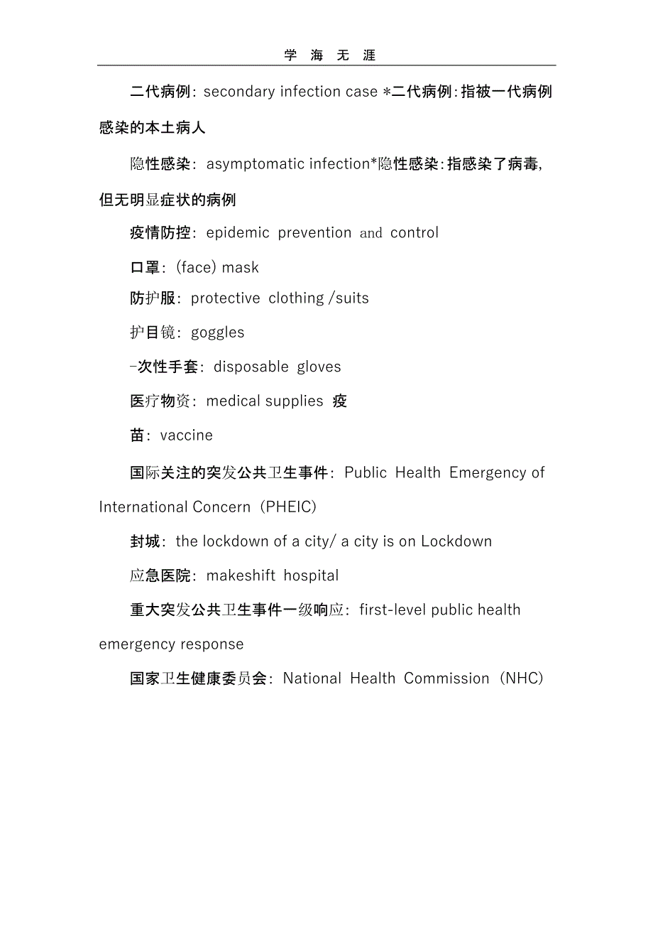 新冠肺炎英语作文（一）_第2页