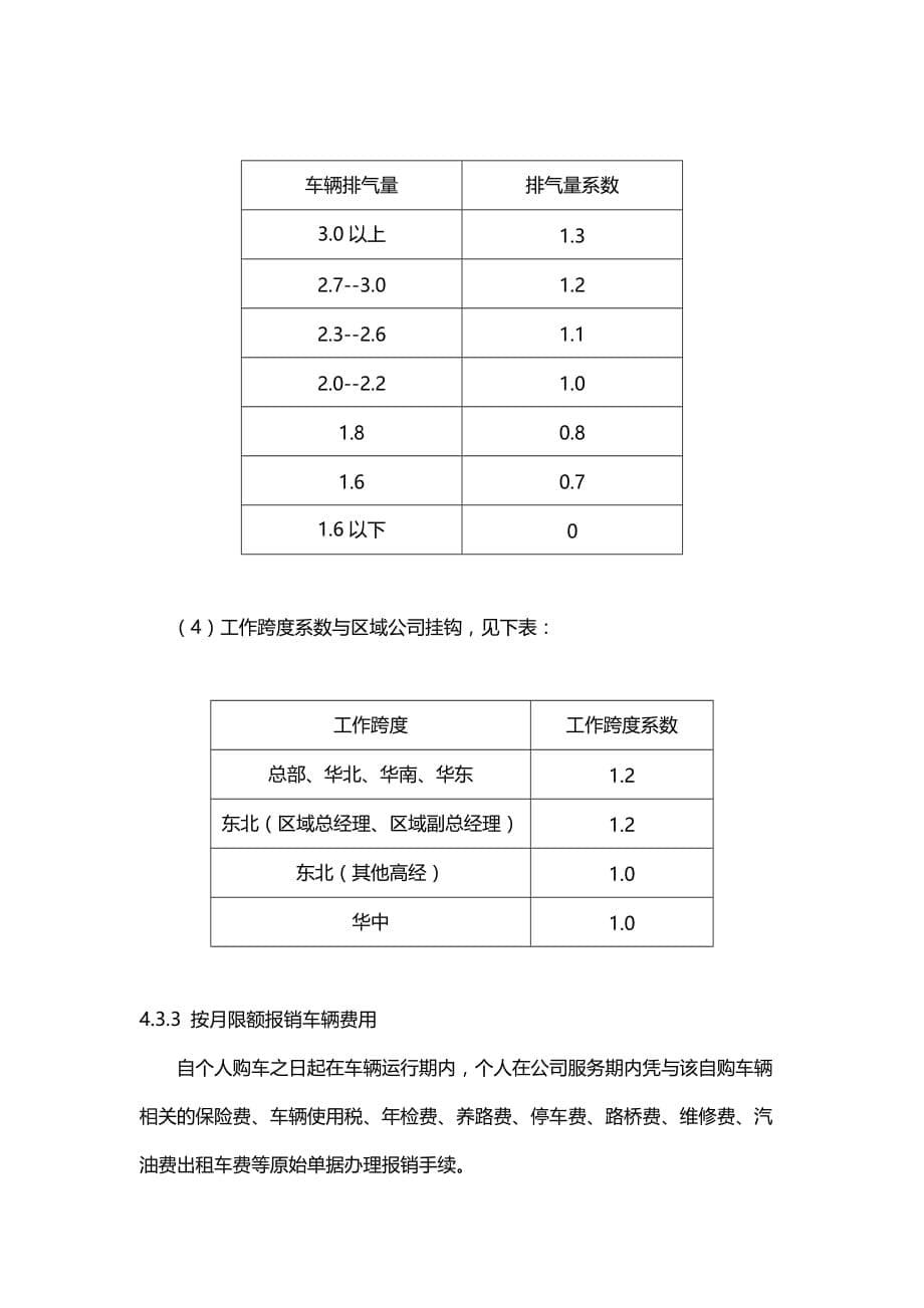 xx集团车辆交通补贴制度_第5页