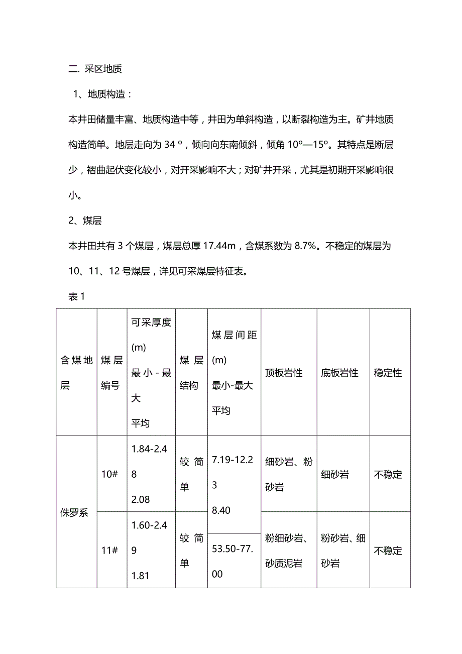 2020年（建筑工程设计）采矿工程课程设计说明书_第4页