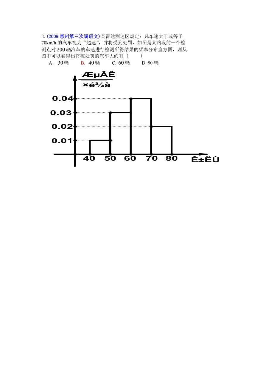 频率分布直方图练习_第3页
