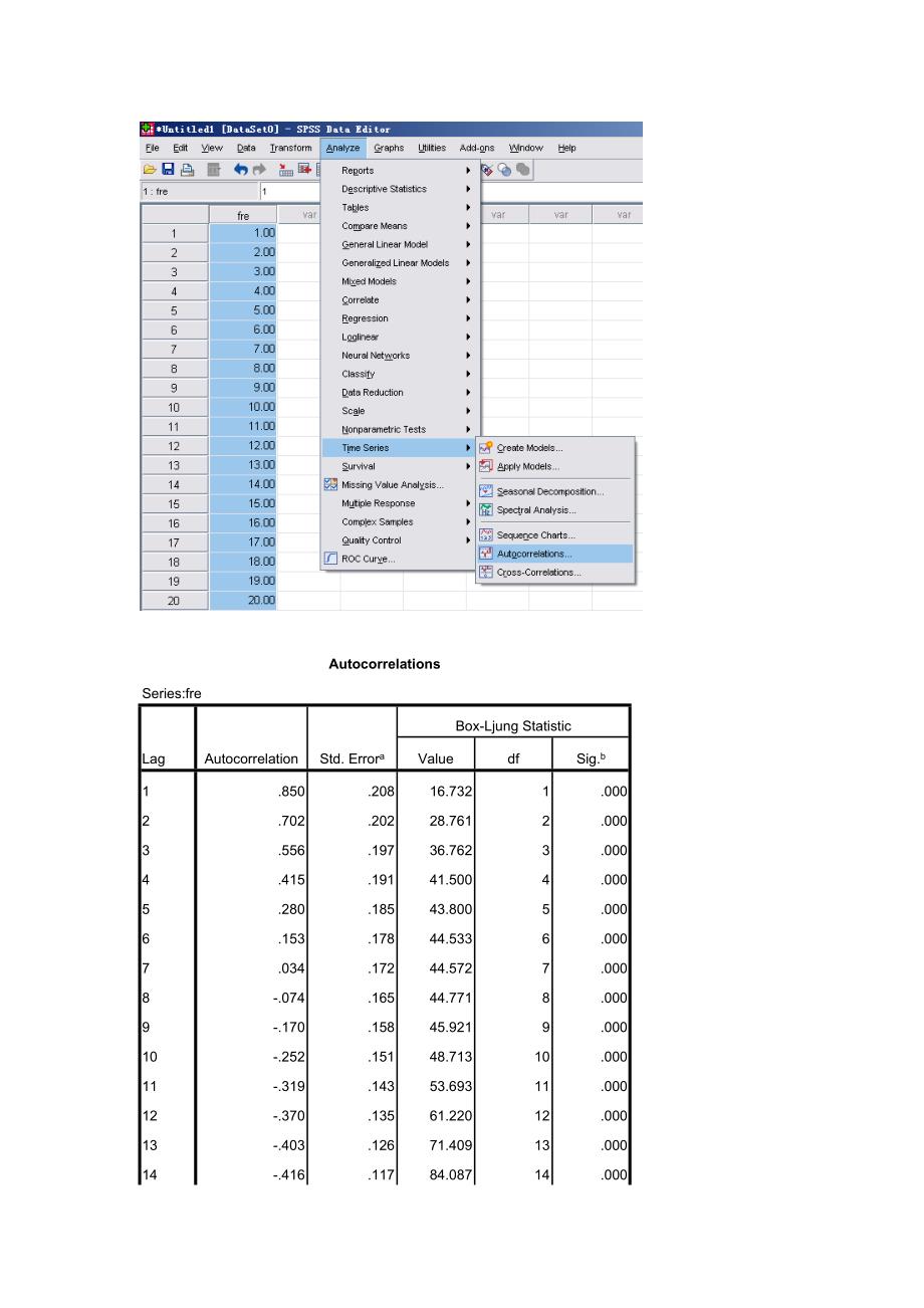 sas 时间序列课后作业 相关系数.doc_第3页