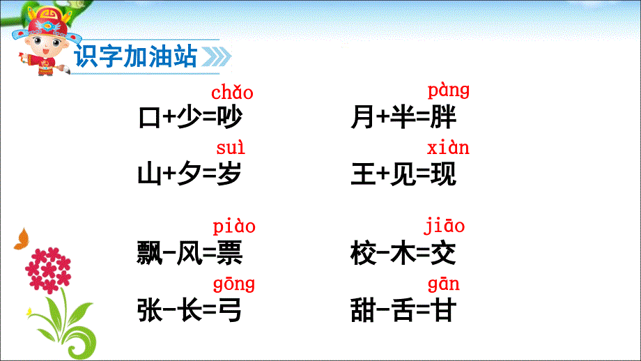 2019年部编版一年级下册语文课件-语文园地七(共29张PPT)_第2页