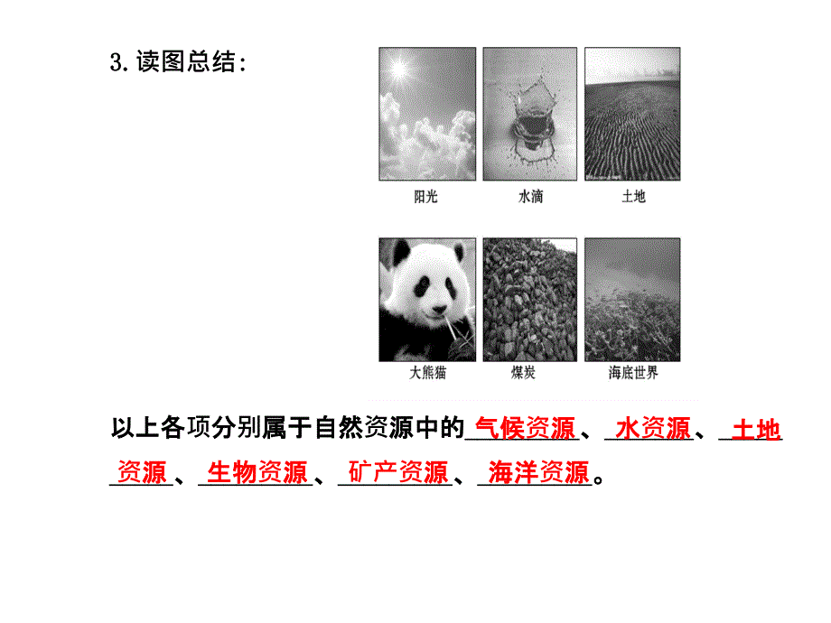 最新湘教版初中地理八年级上册《3第一节 自然资源概况》PPT课件 (3)_第4页