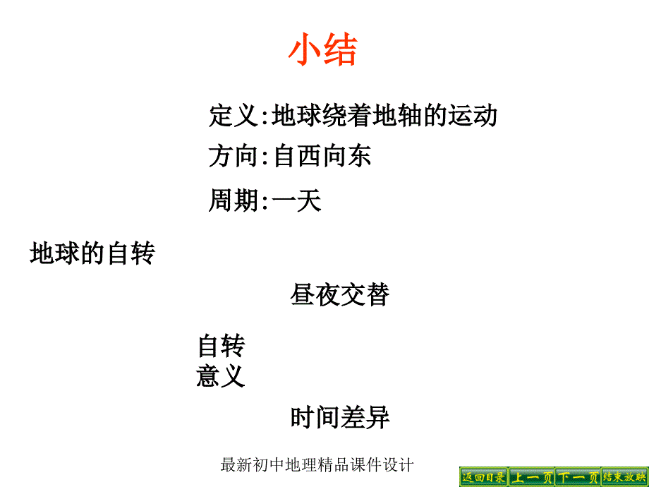 最新人教版初中地理七年级上册《1第2节 地球的运动》精品课件 (24)_第4页