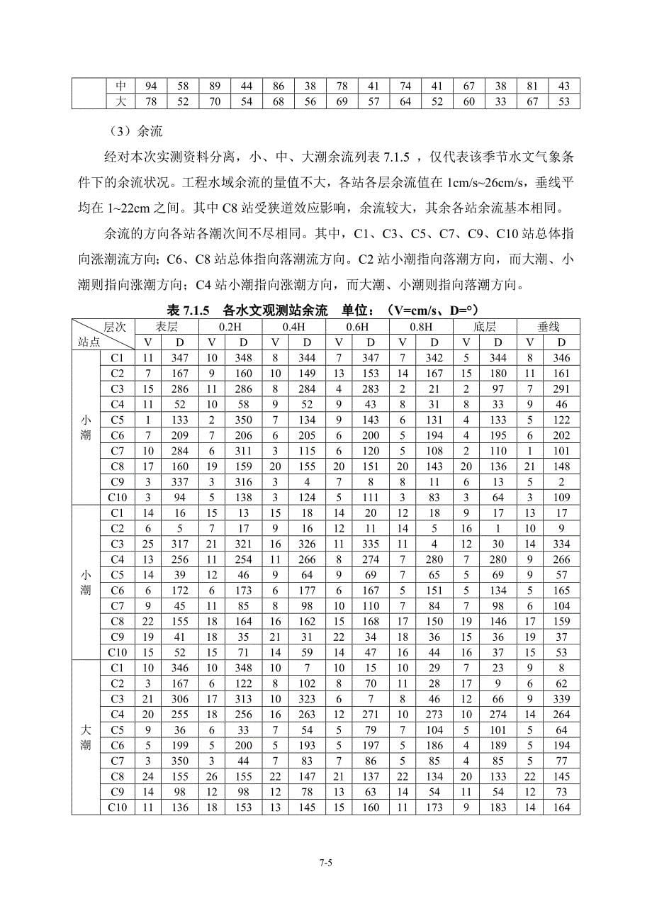 环境影响评价报告公示：古雷中怡石油精细化工项目一期工程海洋水环境影响评价环评报告.doc_第5页