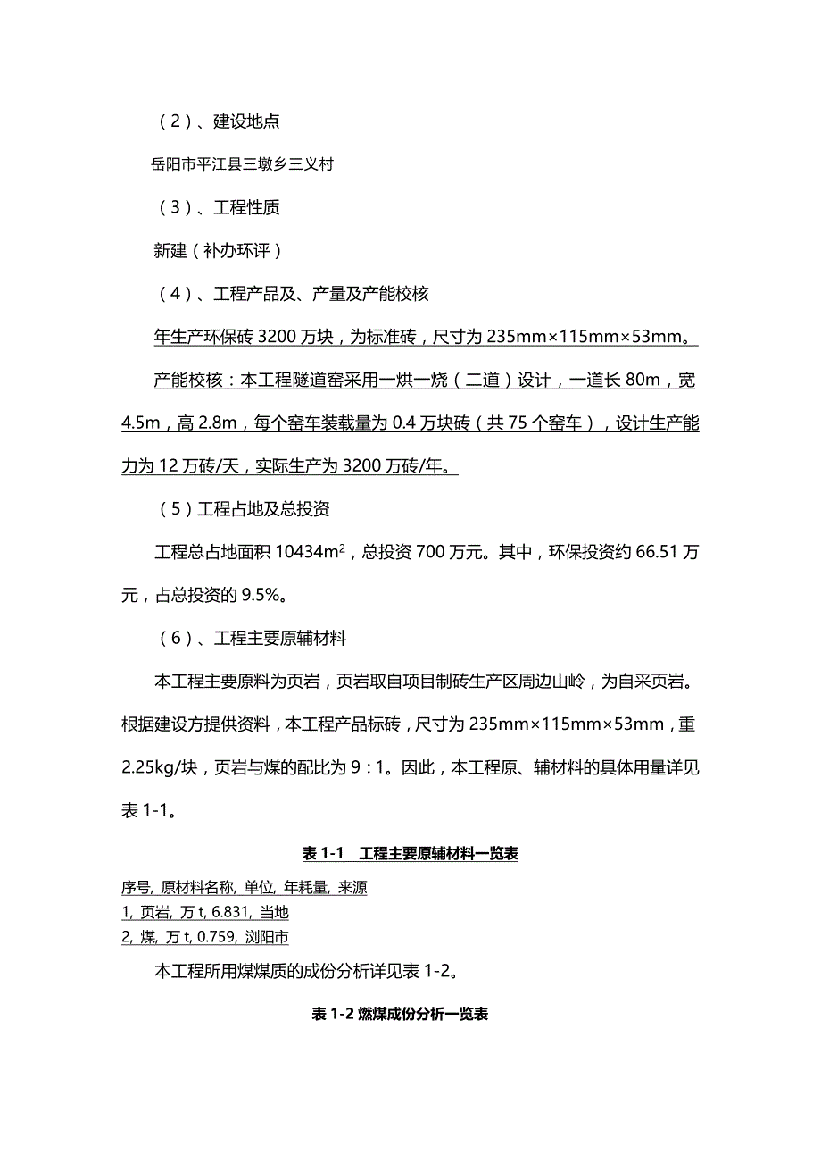 2020年（项目管理）平江县田坪新型环保机砖厂年产万块岩砖项目环境影响评价报告表_第4页