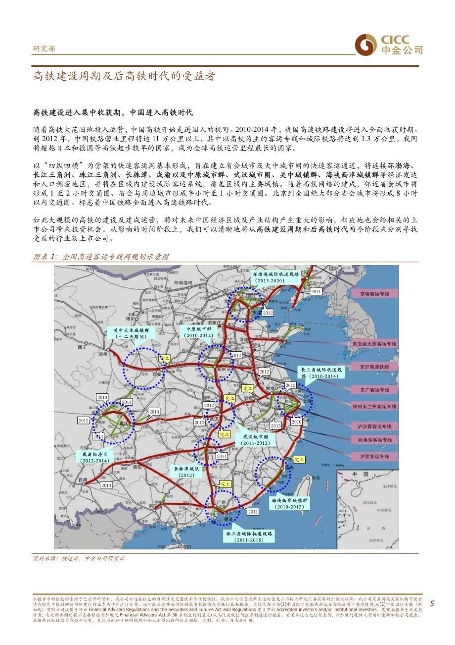 中金公司-寻找高铁建设的受益者-100323_第5页