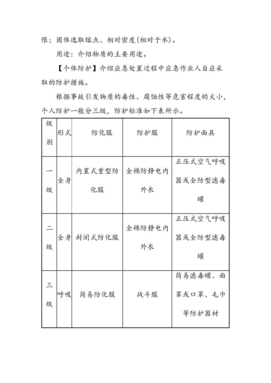 常用危险化学品应急速查手册编写说明_第3页