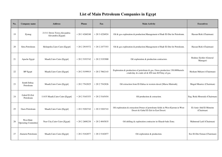 埃及主要石油公司_第3页