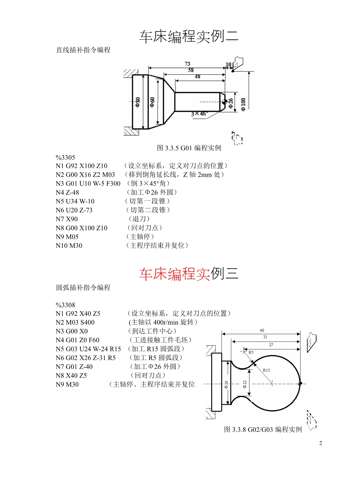 数控车床编程实例详解(个例子).doc_第2页