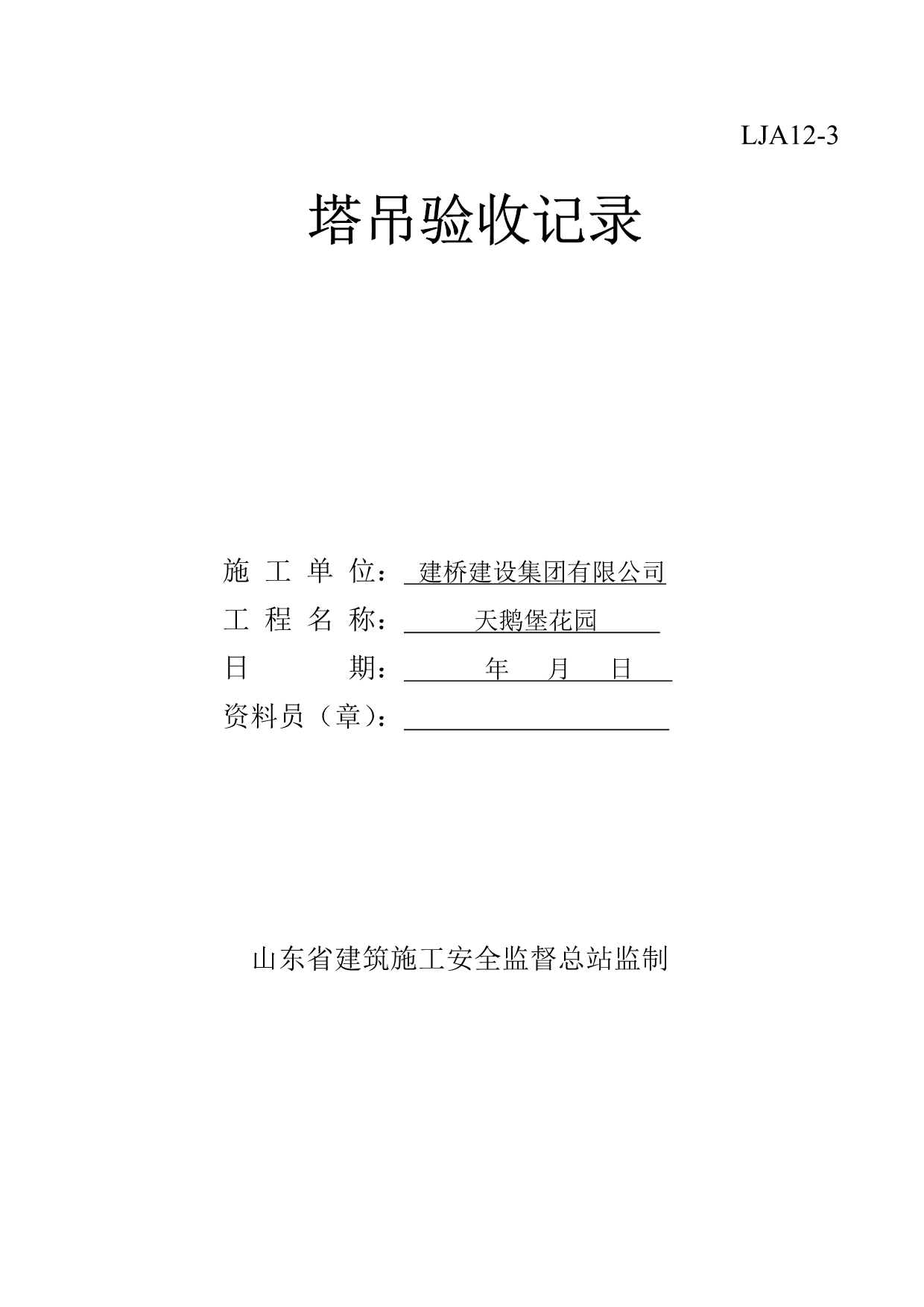 2020各类设备、设施验收及检测记录表格精品_第2页