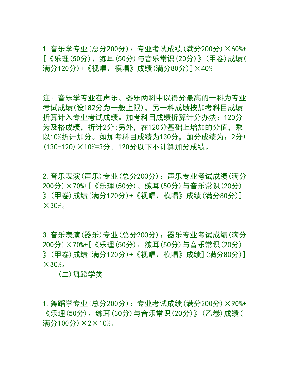 江西艺考音乐、舞蹈、戏剧与影视专业考试大纲[权威资料].doc_第3页