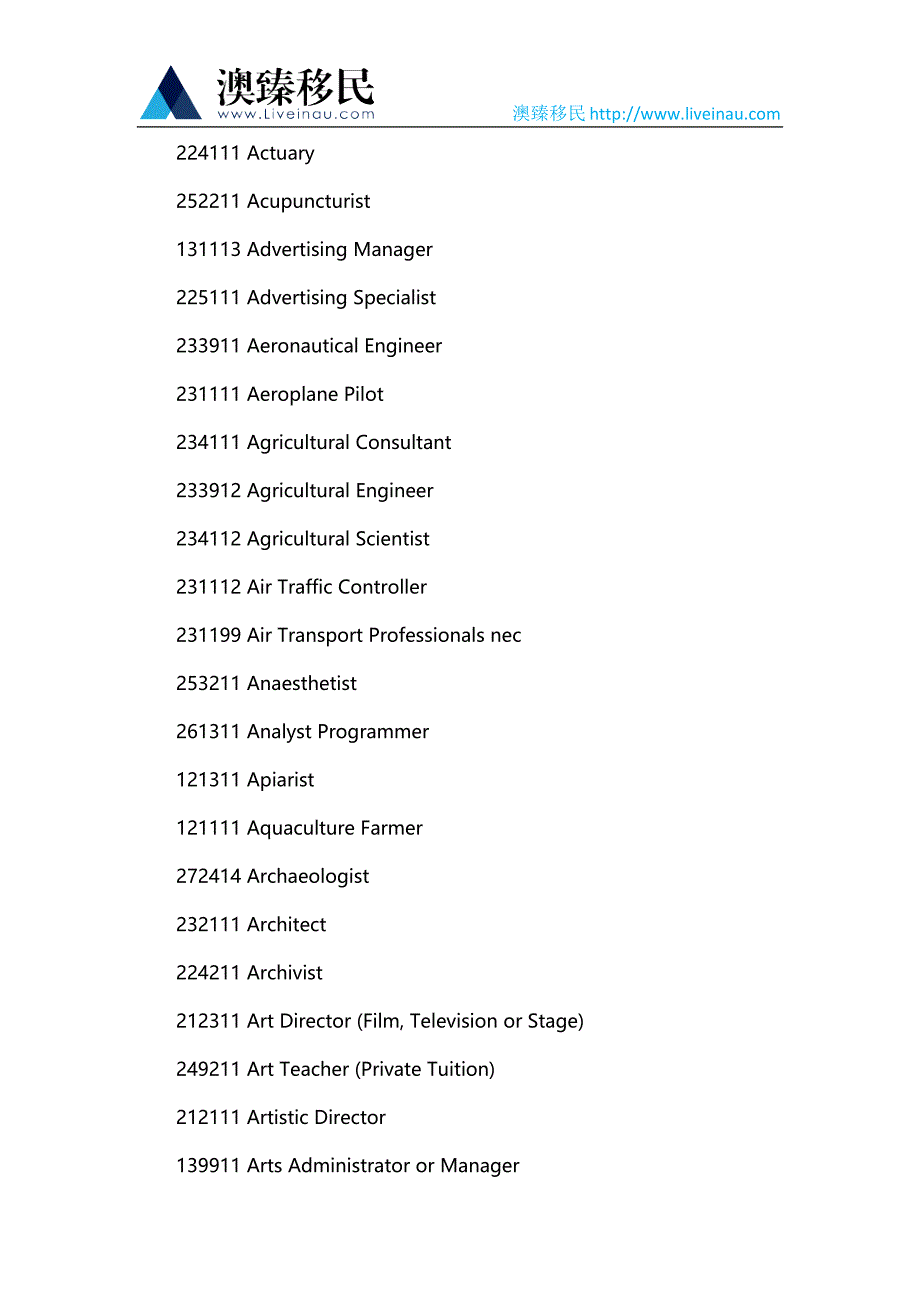 20202017新西兰技术移民职业清单列表一览精品_第2页