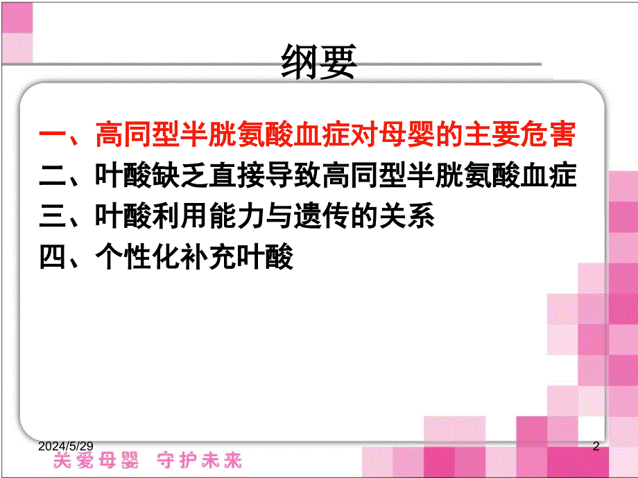 叶酸利用能力遗传检测项目课件PPT_第2页