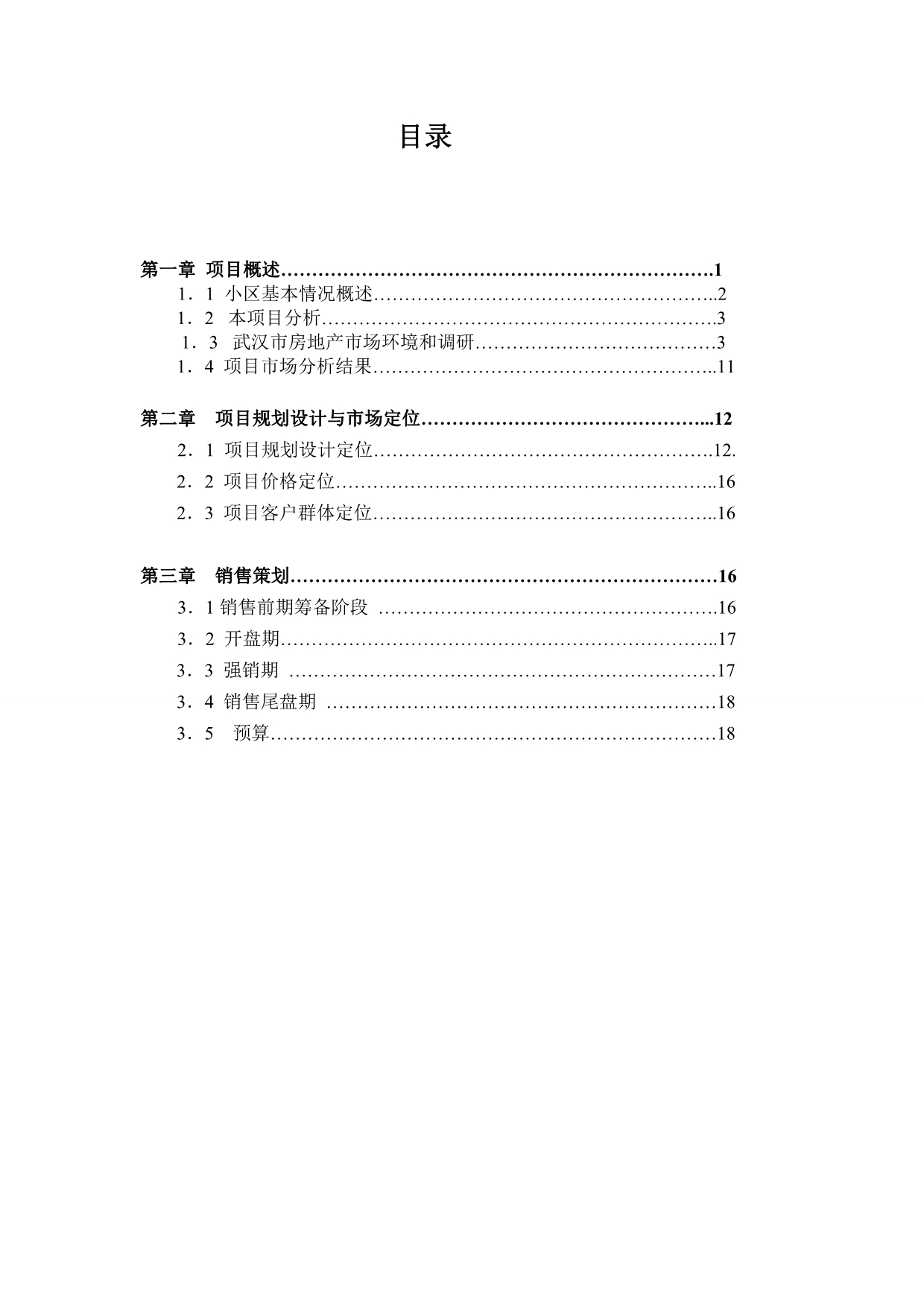 武汉银海雅苑项目策划与分析.doc_第1页