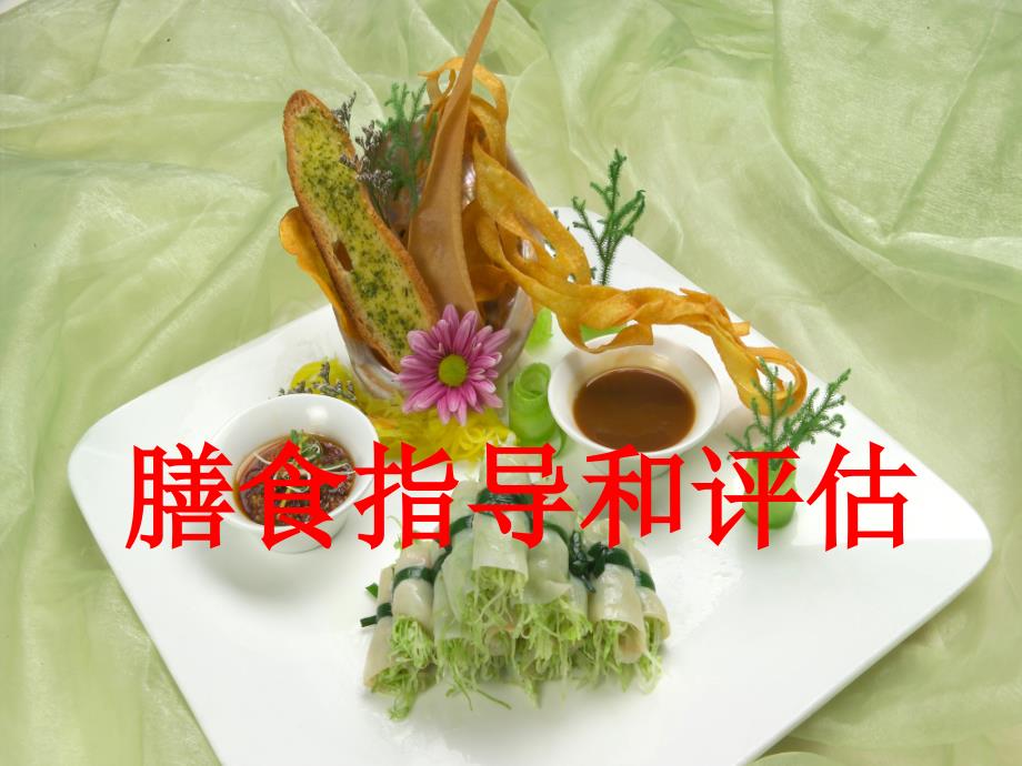 营养师级之膳食指导和评估完整版课件PPT_第1页