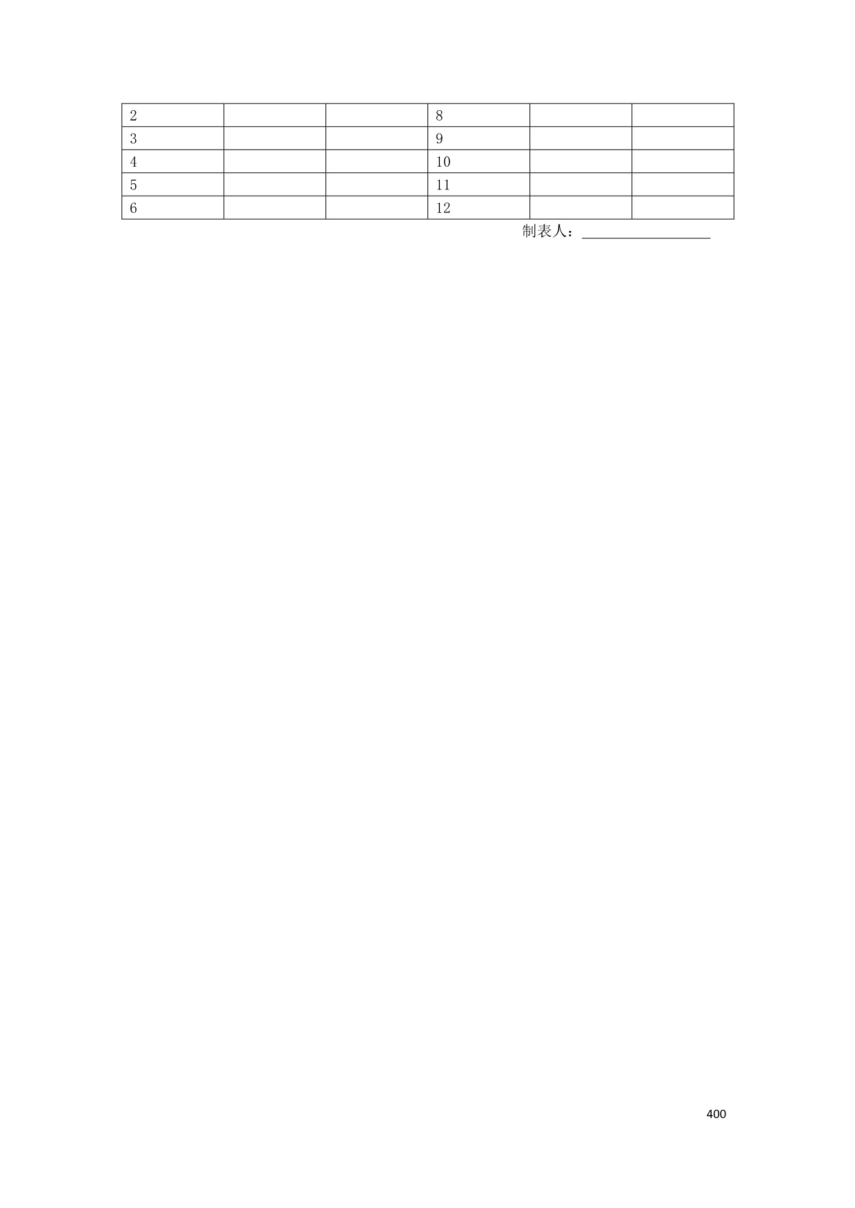 2020行政后勤管理表单1精品_第5页