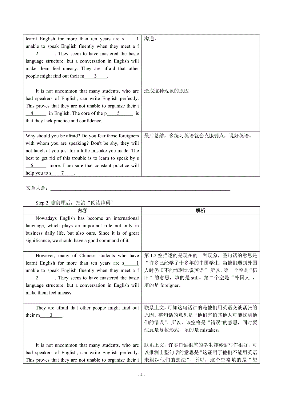 首字母填空6-教育与发展-学生版_第4页