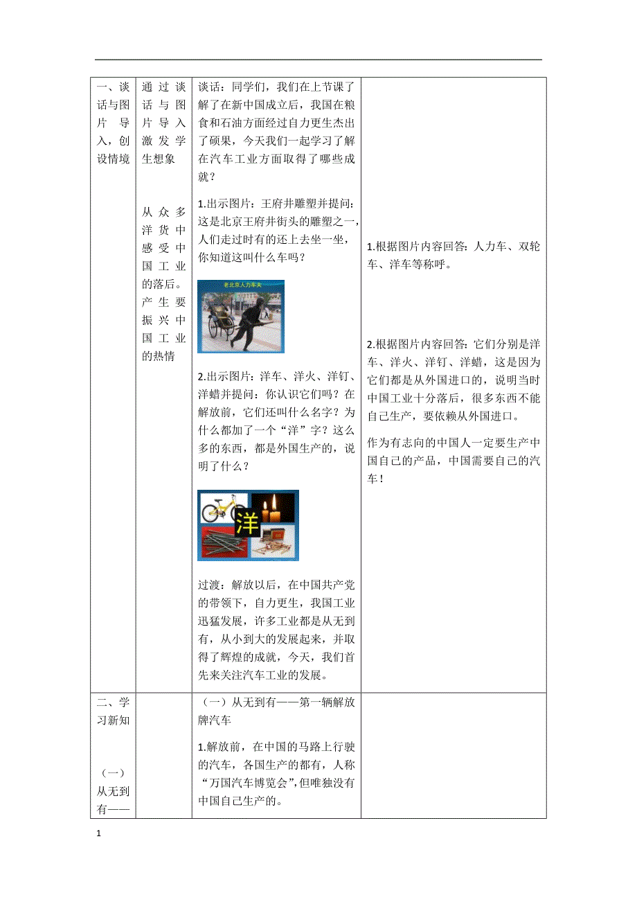 小学品社六年级上册《自力更生结硕果》教学设计教学案例_第4页