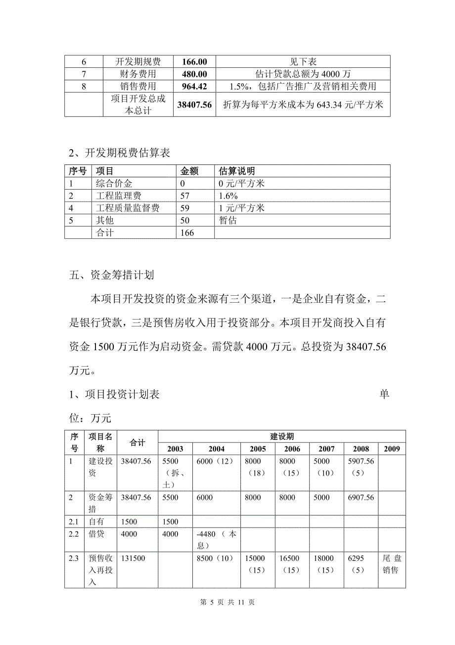 合川区“江城天下”经济评价报告.doc_第5页