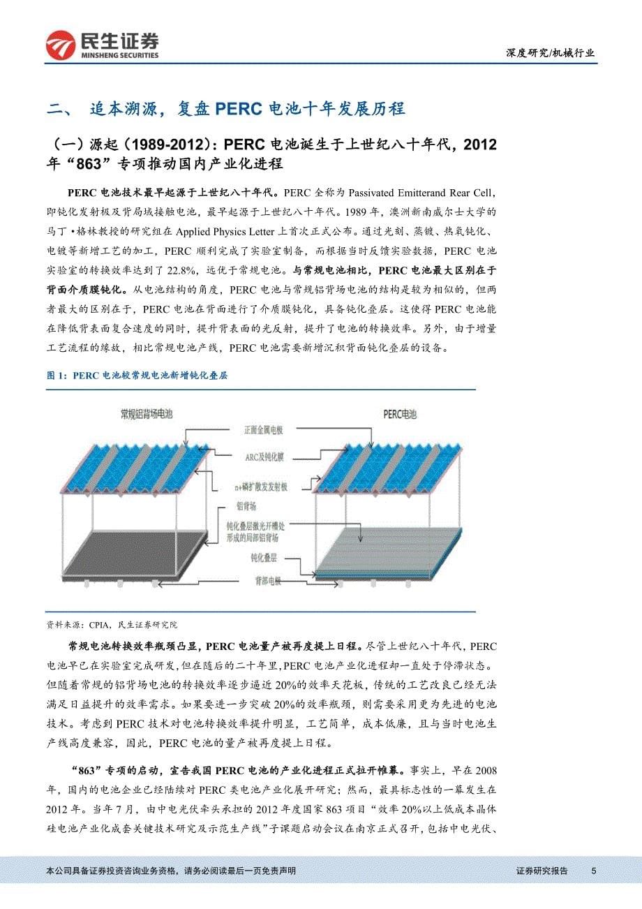 异质结电池设备行业深度报告：复盘PERC发展历程推演设备未来图景_第5页