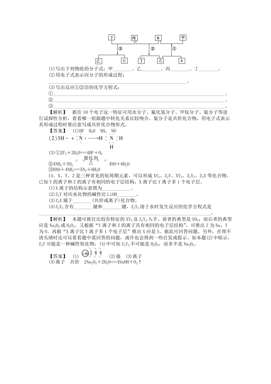 【同步导学】2020高中化学 1.2练习 苏教版必修2_第4页