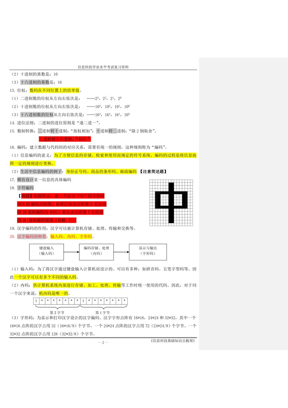 fail1106上海高一信息科技会考总复习知识点 详解.doc_第2页